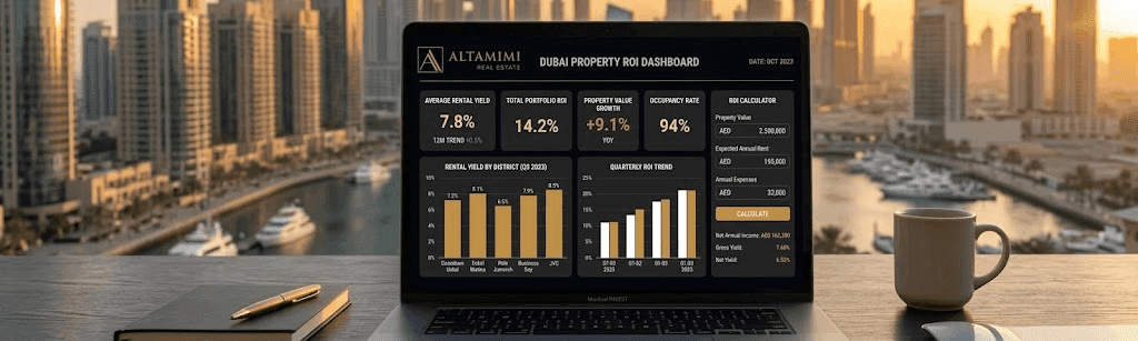 How to Calculate Your Dubai Property ROI (Free Calculator)
